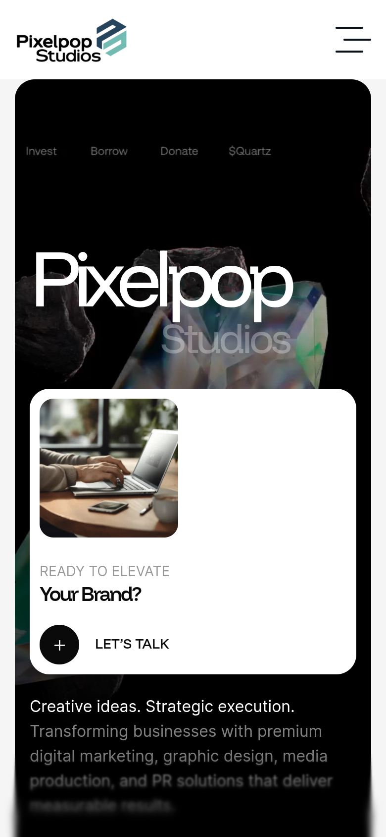 Mobile storefront view